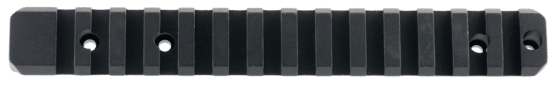 Talley Picatinny Rail 20 MOA Extended Base Fits Remington 700 with Short Action and has a black anodized finish